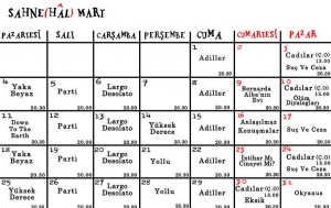 sahne hal mart