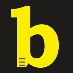 b logo